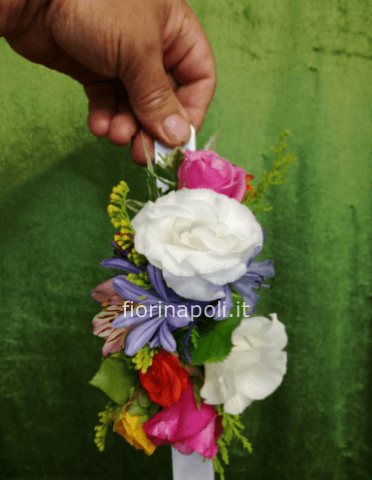 Bracciale con fiori a scelta